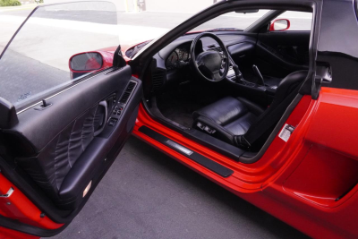 1993 Acura NSX in Formula Red over Black