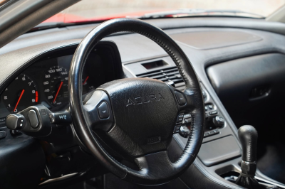 1993 Acura NSX in Formula Red over Black
