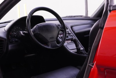 1993 Acura NSX in Formula Red over Black