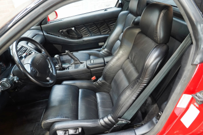 1993 Acura NSX in Formula Red over Black