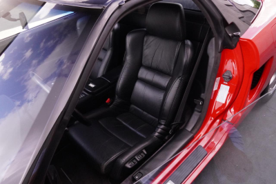 1993 Acura NSX in Formula Red over Black