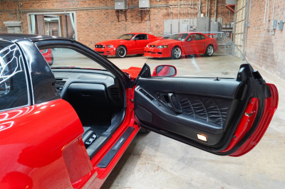 1993 Acura NSX in Formula Red over Black