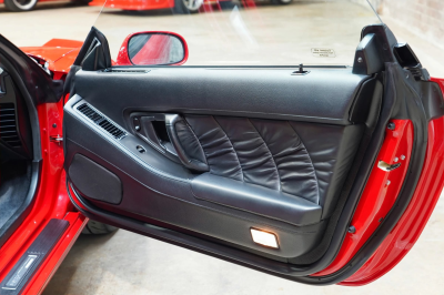 1993 Acura NSX in Formula Red over Black