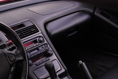 1993 Acura NSX in Formula Red over Black