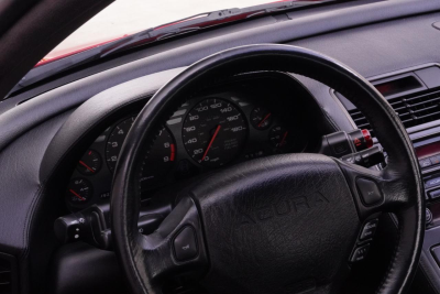 1993 Acura NSX in Formula Red over Black