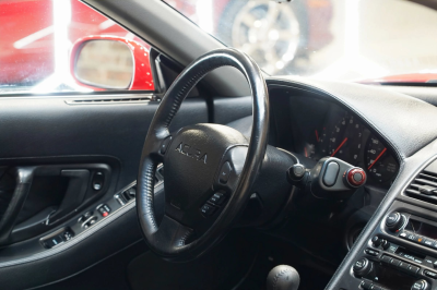 1993 Acura NSX in Formula Red over Black