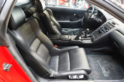 1993 Acura NSX in Formula Red over Black