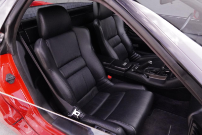 1993 Acura NSX in Formula Red over Black