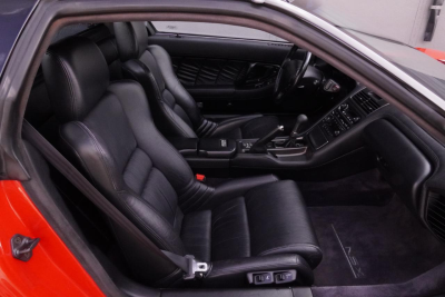 1993 Acura NSX in Formula Red over Black