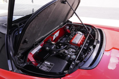 1993 Acura NSX in Formula Red over Black