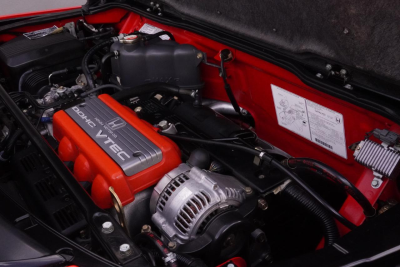 1993 Acura NSX in Formula Red over Black