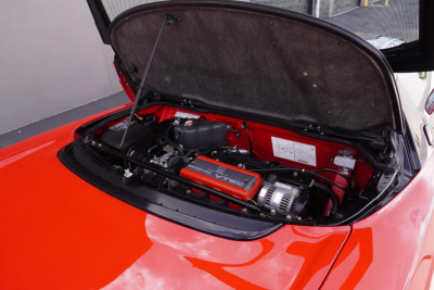 1993 Acura NSX in Formula Red over Black