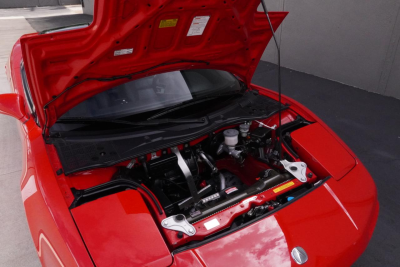 1993 Acura NSX in Formula Red over Black