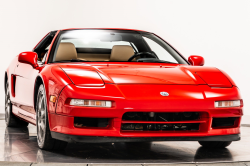 1996 Acura NSX in Formula Red over Tan
