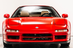 1996 Acura NSX in Formula Red over Tan