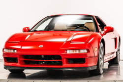 1996 Acura NSX in Formula Red over Tan