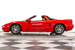 1996 Acura NSX in Formula Red over Tan