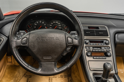 1996 Acura NSX in Formula Red over Tan