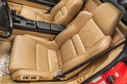 1996 Acura NSX in Formula Red over Tan