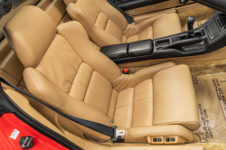 1996 Acura NSX in Formula Red over Tan