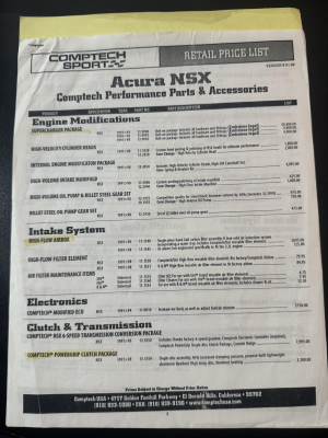 1992 Acura NSX in Berlina Black over Black