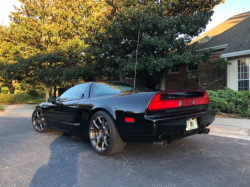 1997 Acura NSX in Berlina Black over Black