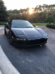 1997 Acura NSX in Berlina Black over Black