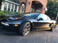 1997 Acura NSX in Berlina Black over Black