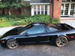 1997 Acura NSX in Berlina Black over Black