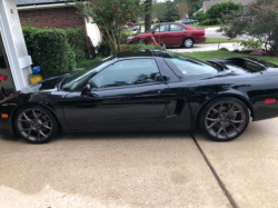 1997 Acura NSX in Berlina Black over Black