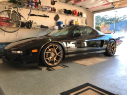 1997 Acura NSX in Berlina Black over Black