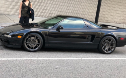 1997 Acura NSX in Berlina Black over Black