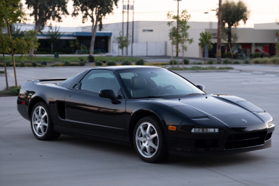 1997 Acura NSX in Berlina Black over Black