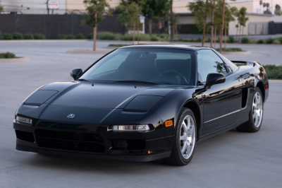 1997 Acura NSX in Berlina Black over Black