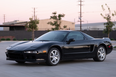 1997 Acura NSX in Berlina Black over Black