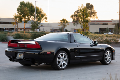 1997 Acura NSX in Berlina Black over Black