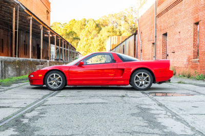 1995 Acura NSX in Formula Red over Black