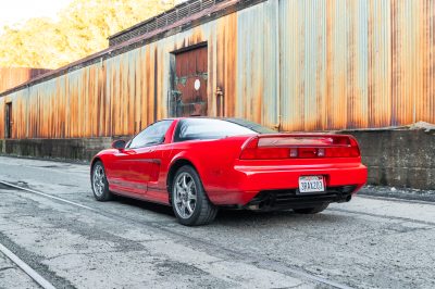 1995 Acura NSX in Formula Red over Black