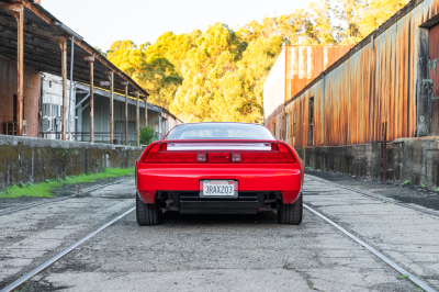 1995 Acura NSX in Formula Red over Black