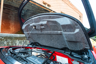 1995 Acura NSX in Formula Red over Black