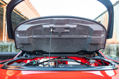 1995 Acura NSX in Formula Red over Black