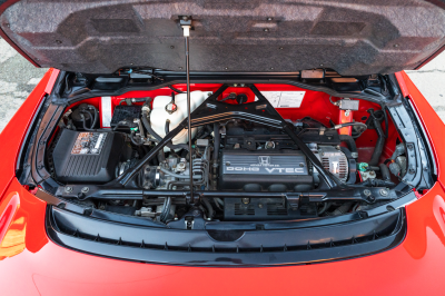 1995 Acura NSX in Formula Red over Black