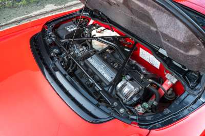 1995 Acura NSX in Formula Red over Black