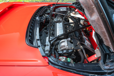 1995 Acura NSX in Formula Red over Black