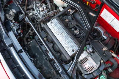 1995 Acura NSX in Formula Red over Black