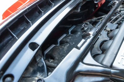 1995 Acura NSX in Formula Red over Black