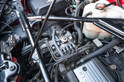 1995 Acura NSX in Formula Red over Black