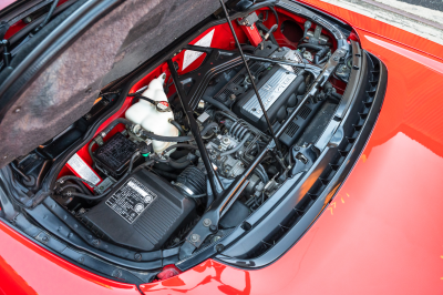 1995 Acura NSX in Formula Red over Black