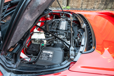 1995 Acura NSX in Formula Red over Black