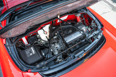 1995 Acura NSX in Formula Red over Black